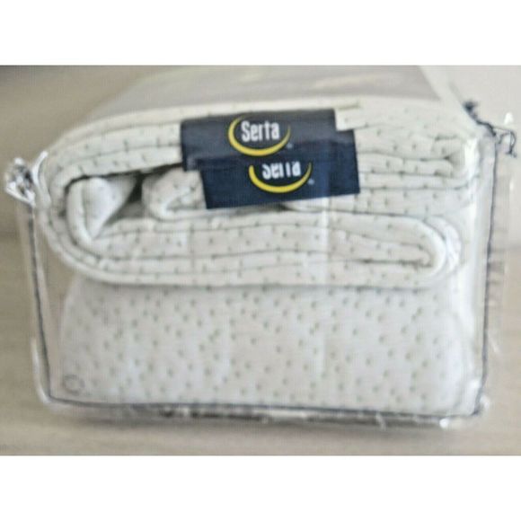 SERTA Zen Fusion KING SIZE Bamboo Pillow Cover Protectors Zippered Eco-Friendly - Picture 2 of 5